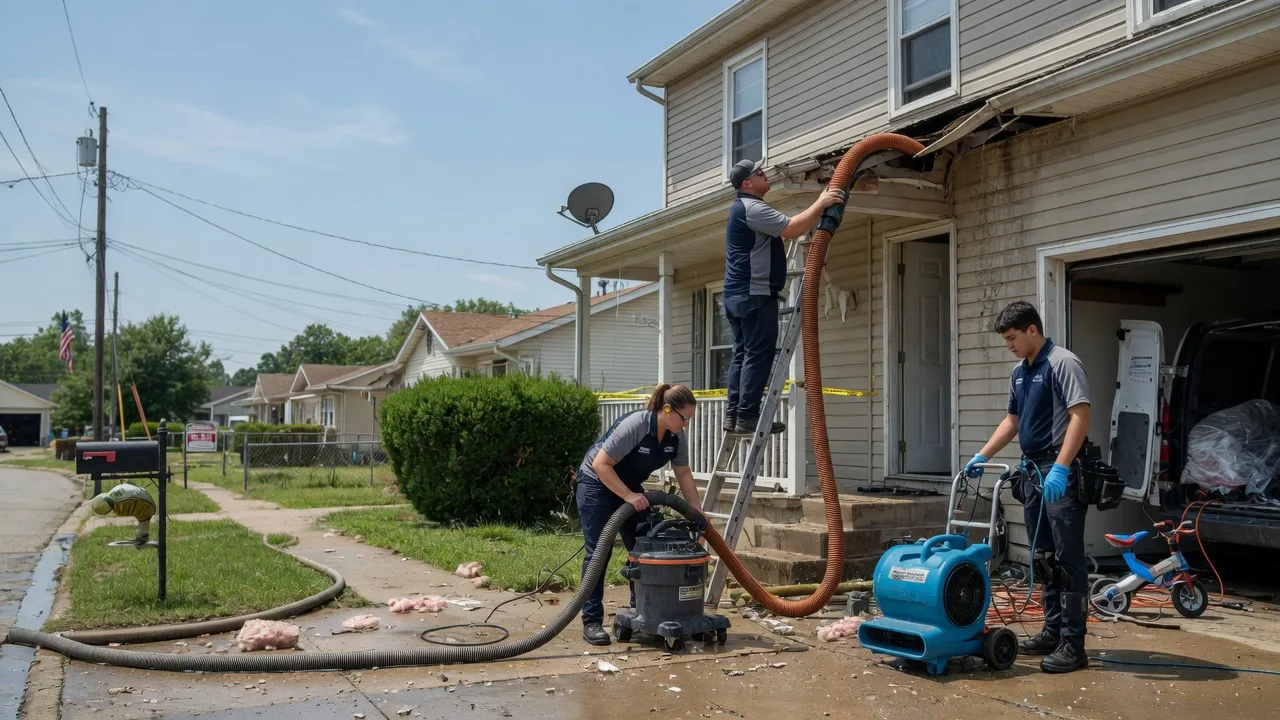 Water Damage Restoration in Matthews, MO near me
